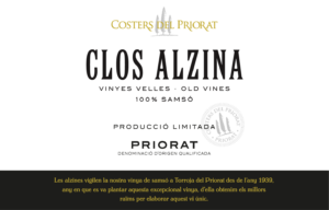 Clos Alzina label