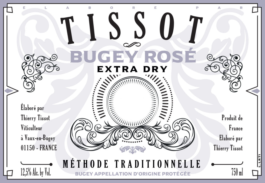 Thierry Tissot Bugey Rosé Extra-Dry