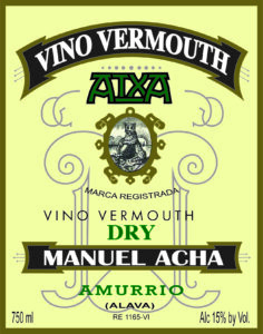 Acha Vermouth Dry