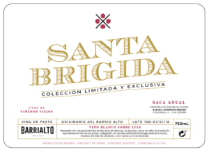 Santa Brigida Label