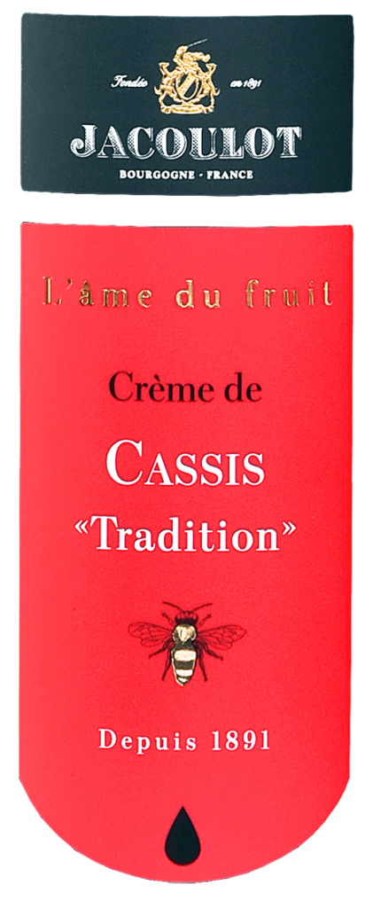 Jacoulot Creme de Cassis label