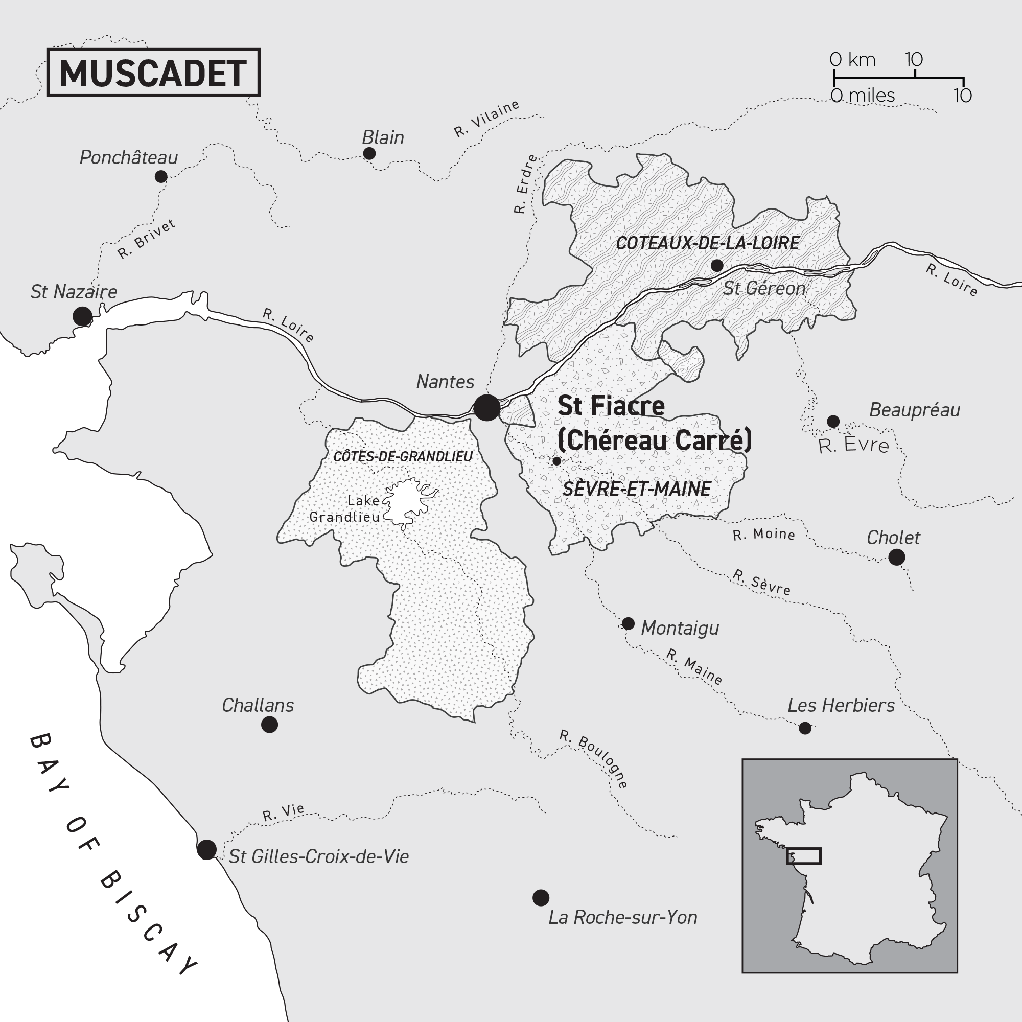 Muscadet Map